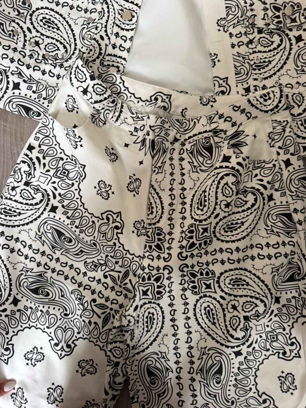 Mayka paisley print set - Picture 2 of 3